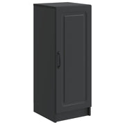 vidaXL Dressoir Zwart 33 x 34,5 x 87 cm Bewerkt hout