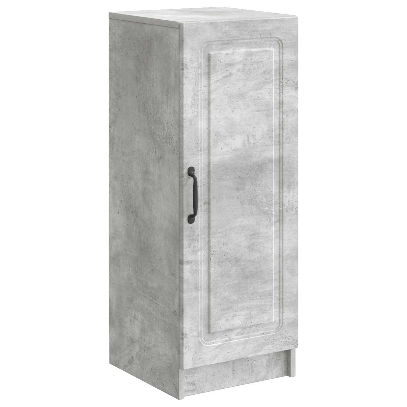 vidaXL Dressoir Zwart 33 x 34,5 x 87 cm Bewerkt hout