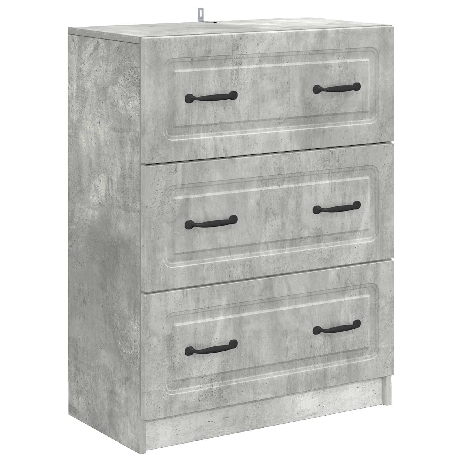 vidaXL Ladenkast Zwart 66 x 34,5 x 87 cm Bewerkt hout