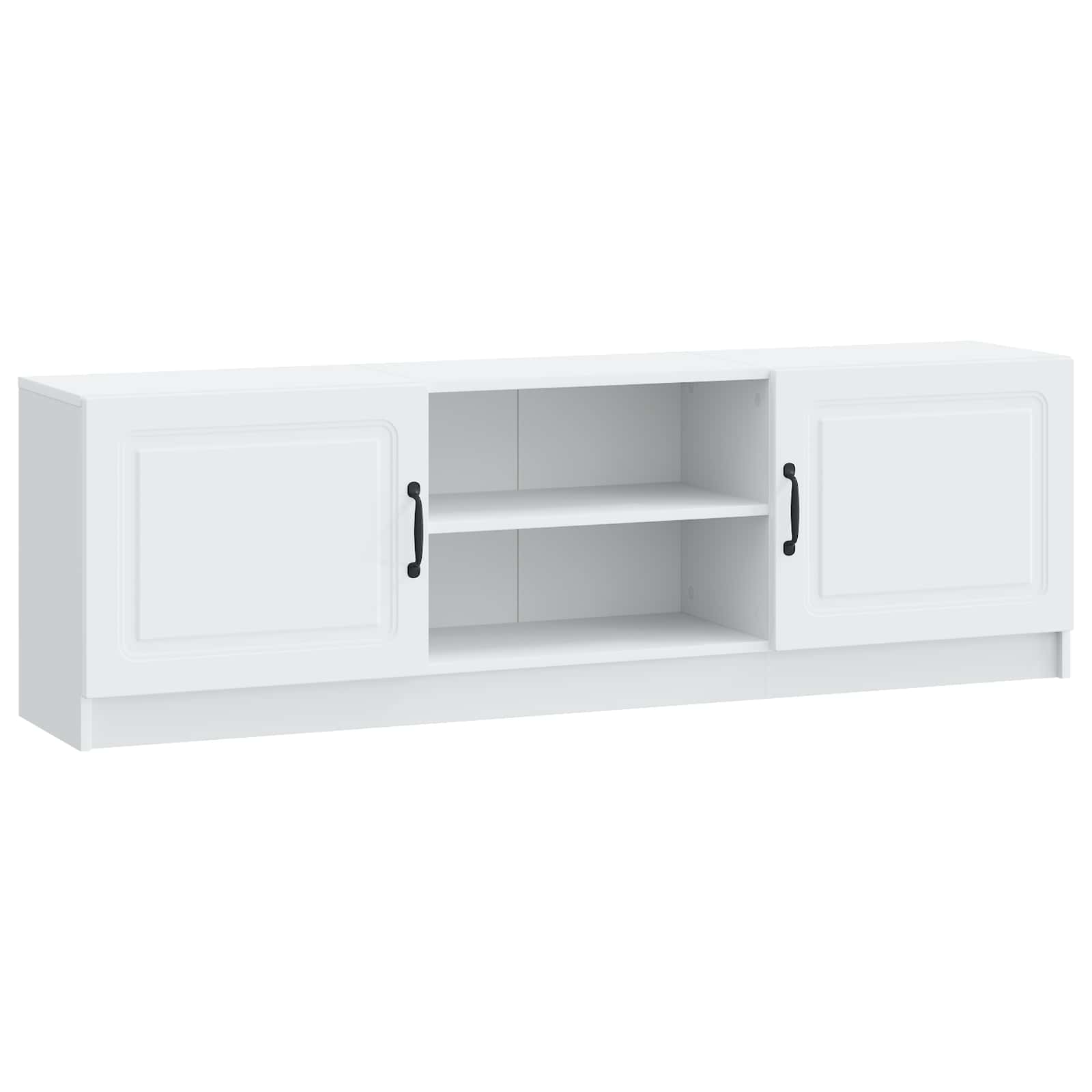 vidaXL TV-kast Zwart 150 x 31 x 47 cm Bewerkt hout