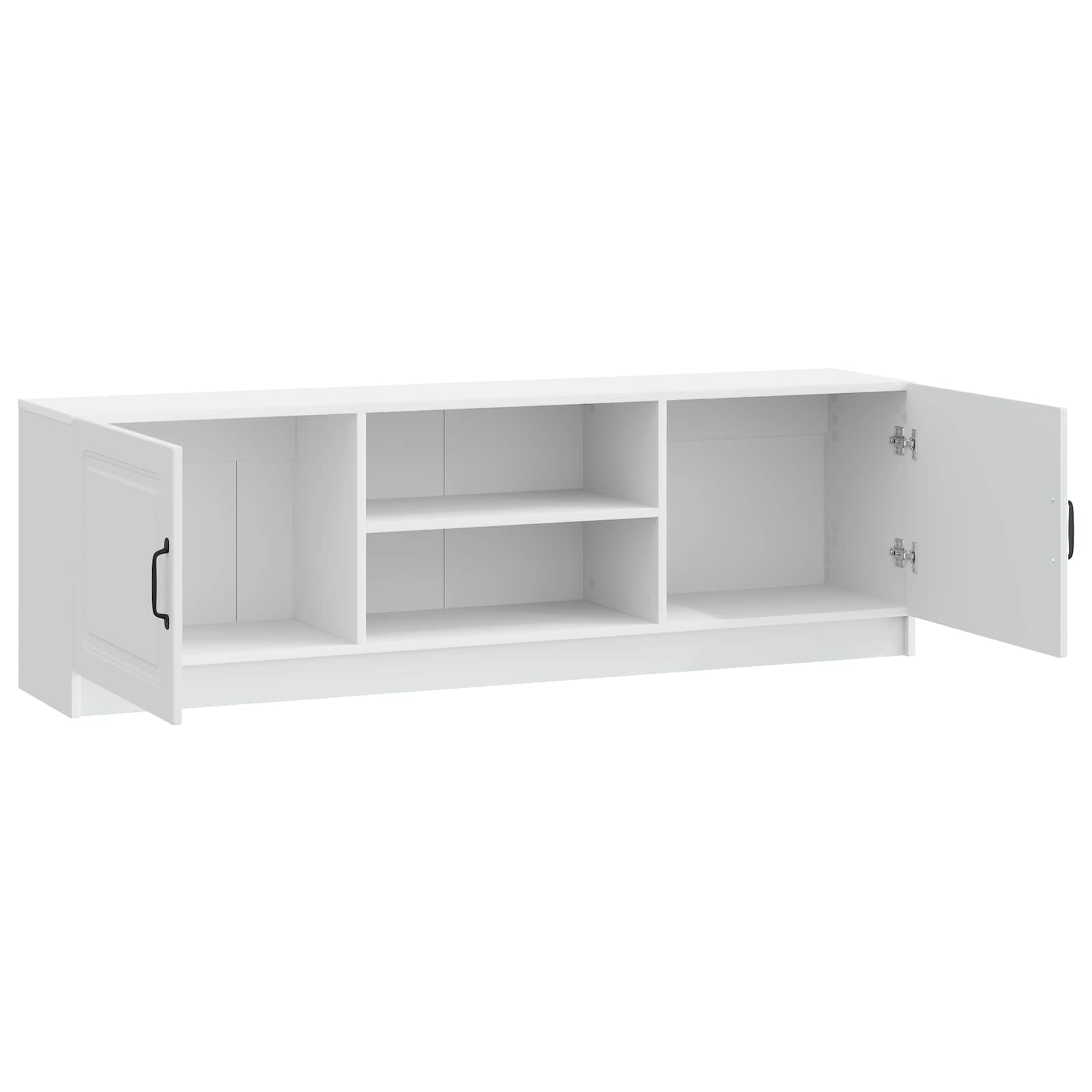 vidaXL TV-kast Zwart 150 x 31 x 47 cm Bewerkt hout