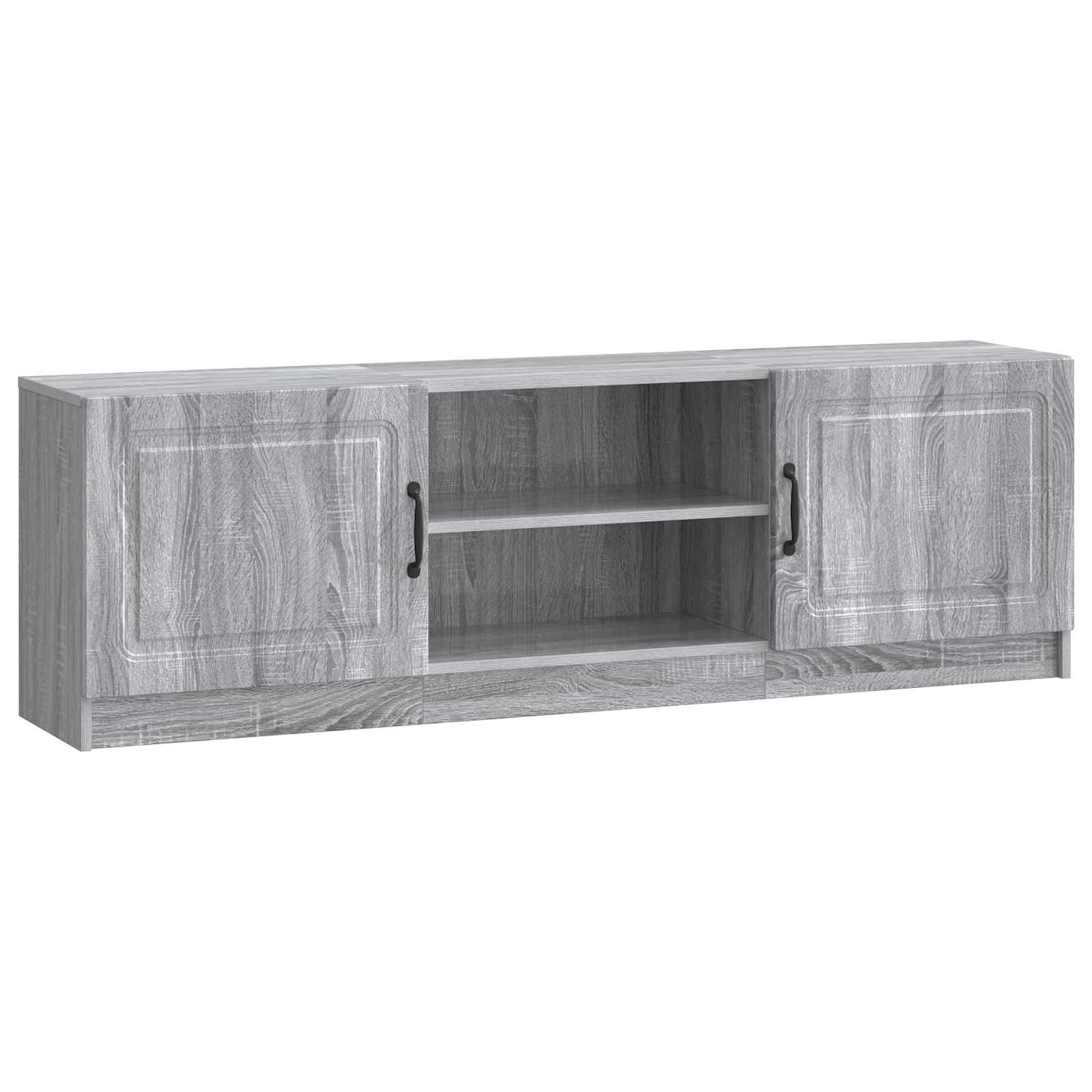 vidaXL TV-kast Zwart 150 x 31 x 47 cm Bewerkt hout