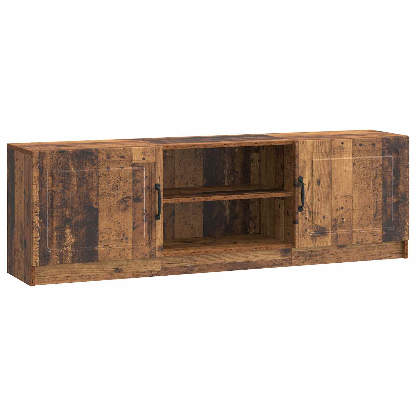 vidaXL TV-kast Zwart 150 x 31 x 47 cm Bewerkt hout