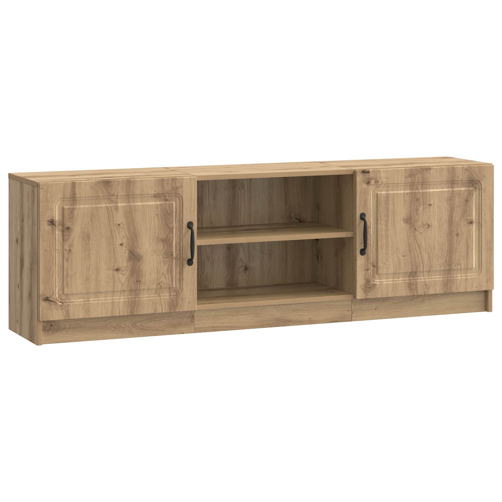 vidaXL TV-kast Zwart 150 x 31 x 47 cm Bewerkt hout