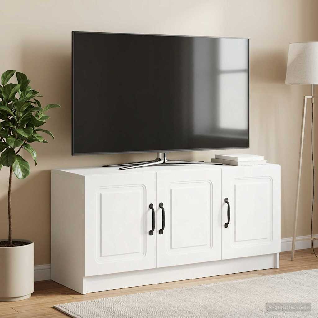 vidaXL TV-kast Zwart 99 x 34,5 x 47 cm Bewerkt hout