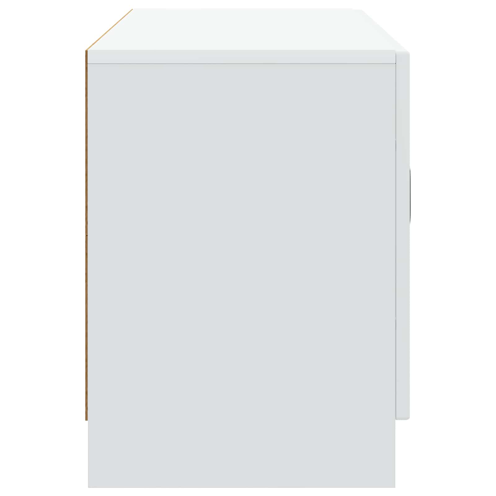vidaXL TV-kast Zwart 99 x 34,5 x 47 cm Bewerkt hout