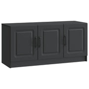 vidaXL TV-kast Zwart 99 x 34,5 x 47 cm Bewerkt hout