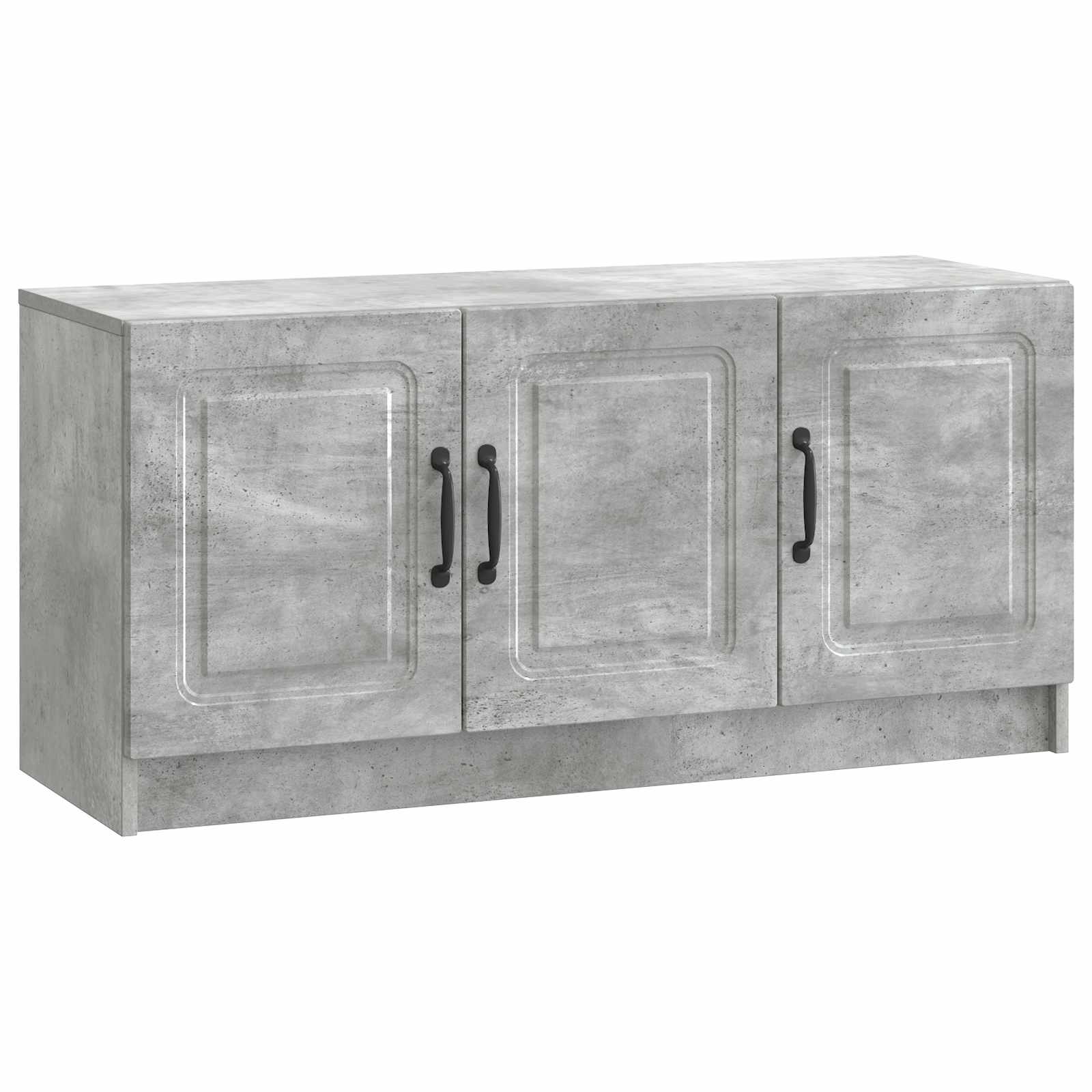 vidaXL TV-kast Zwart 99 x 34,5 x 47 cm Bewerkt hout
