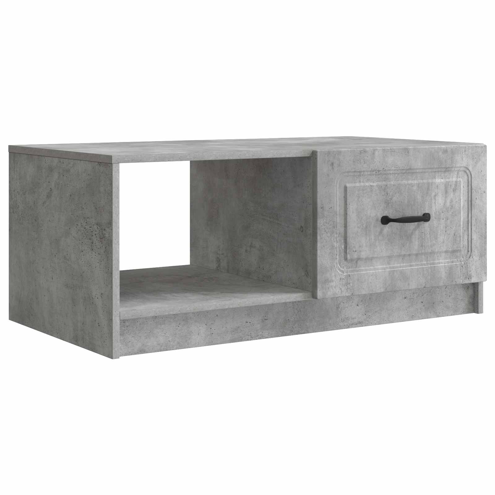 vidaXL Salontafel Zwart 90 x 50 x 37 cm Bewerkt hout