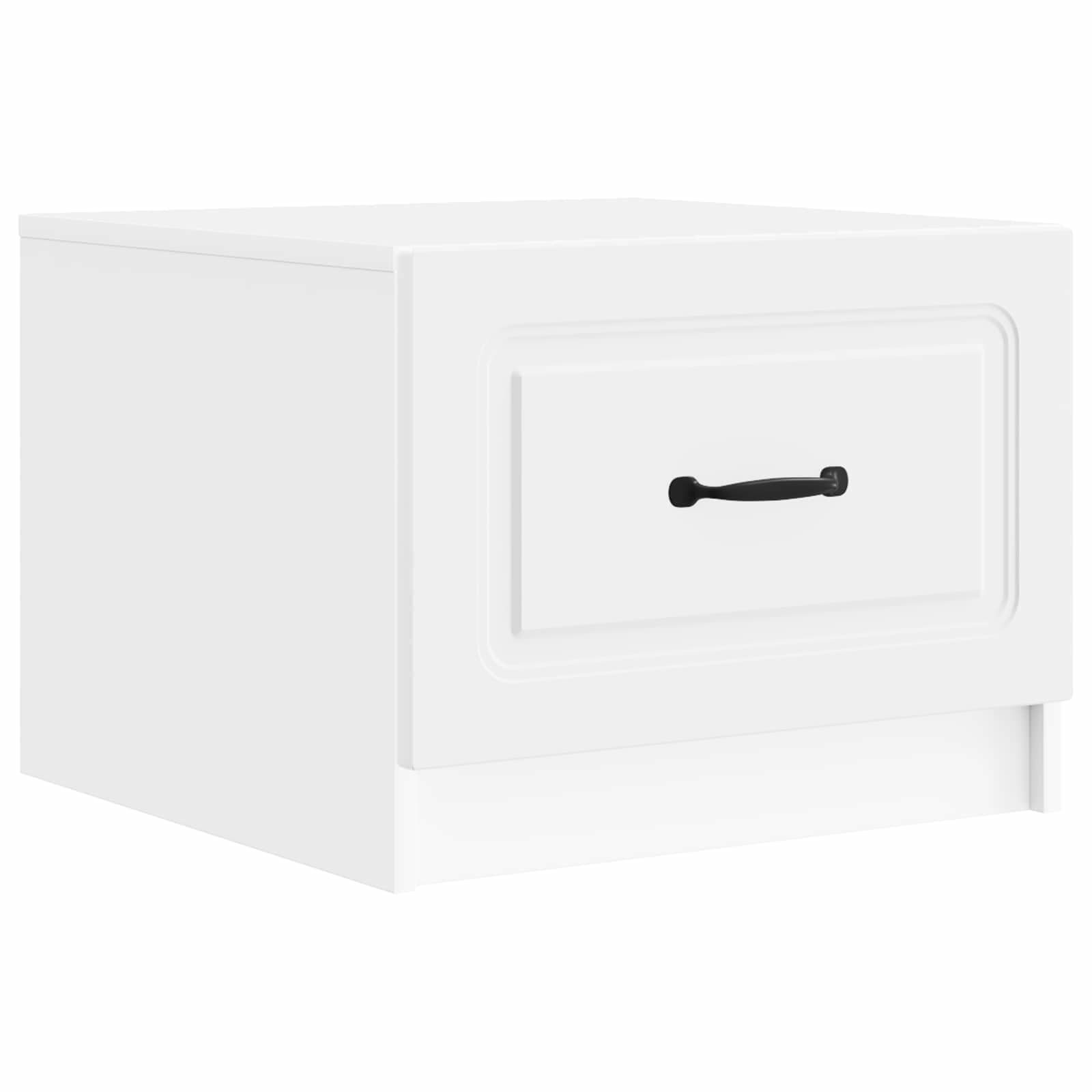 vidaXL Salontafel met lade Zwart 49 x 50 x 37 cm Bewerkt hout