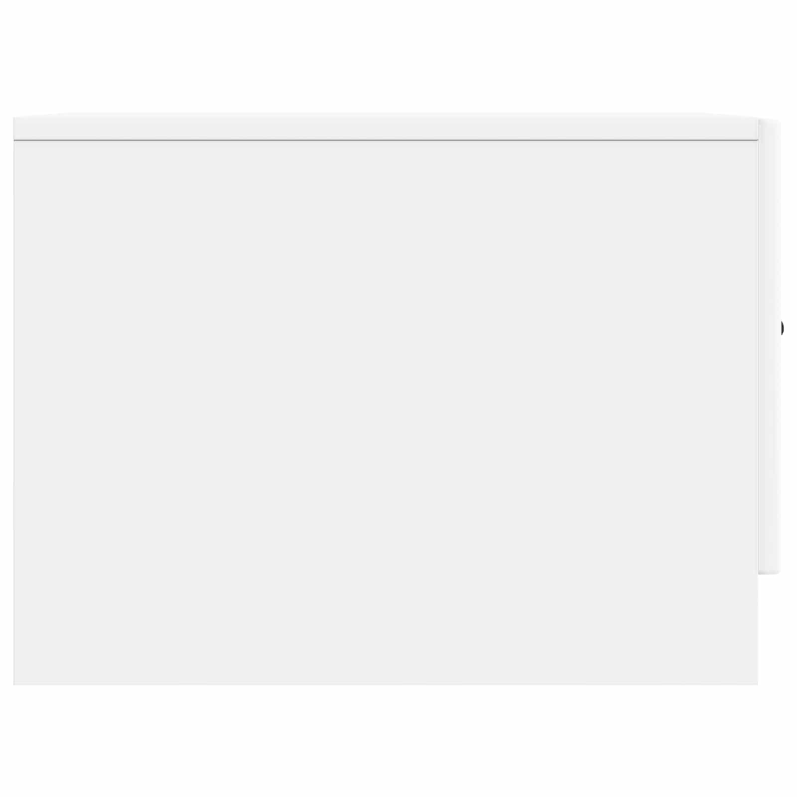 vidaXL Salontafel met lade Zwart 49 x 50 x 37 cm Bewerkt hout