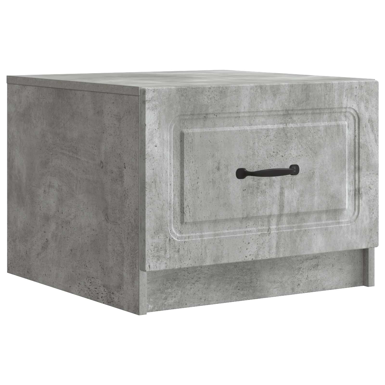 vidaXL Salontafel met lade Zwart 49 x 50 x 37 cm Bewerkt hout
