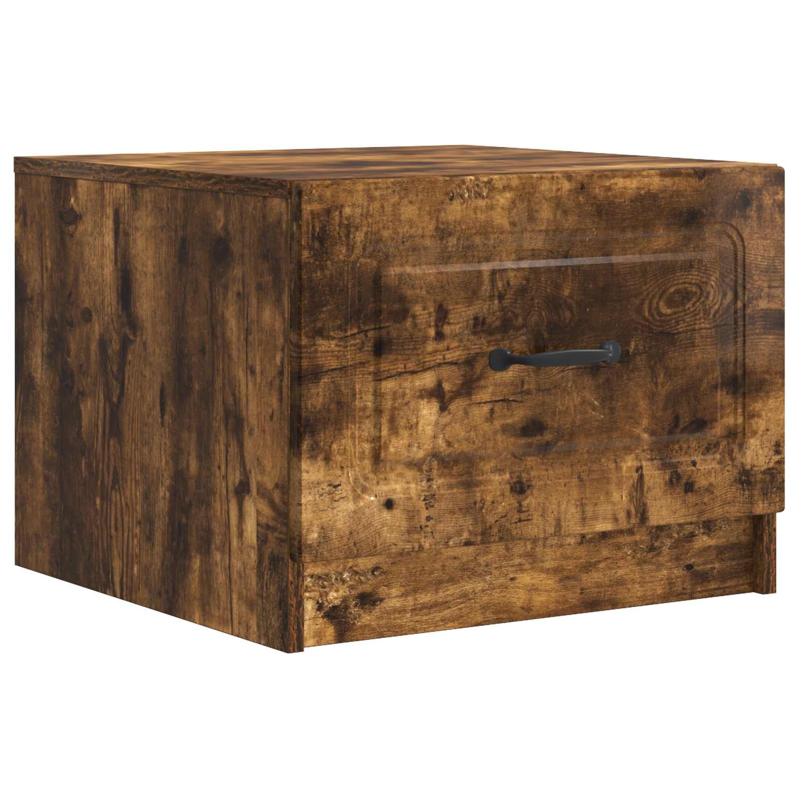 vidaXL Salontafel met lade Zwart 49 x 50 x 37 cm Bewerkt hout