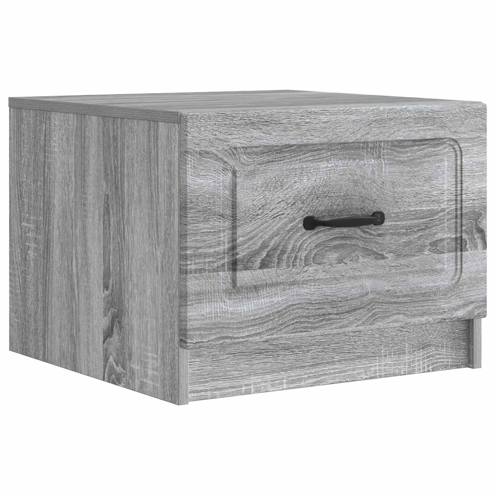 vidaXL Salontafel met lade Zwart 49 x 50 x 37 cm Bewerkt hout