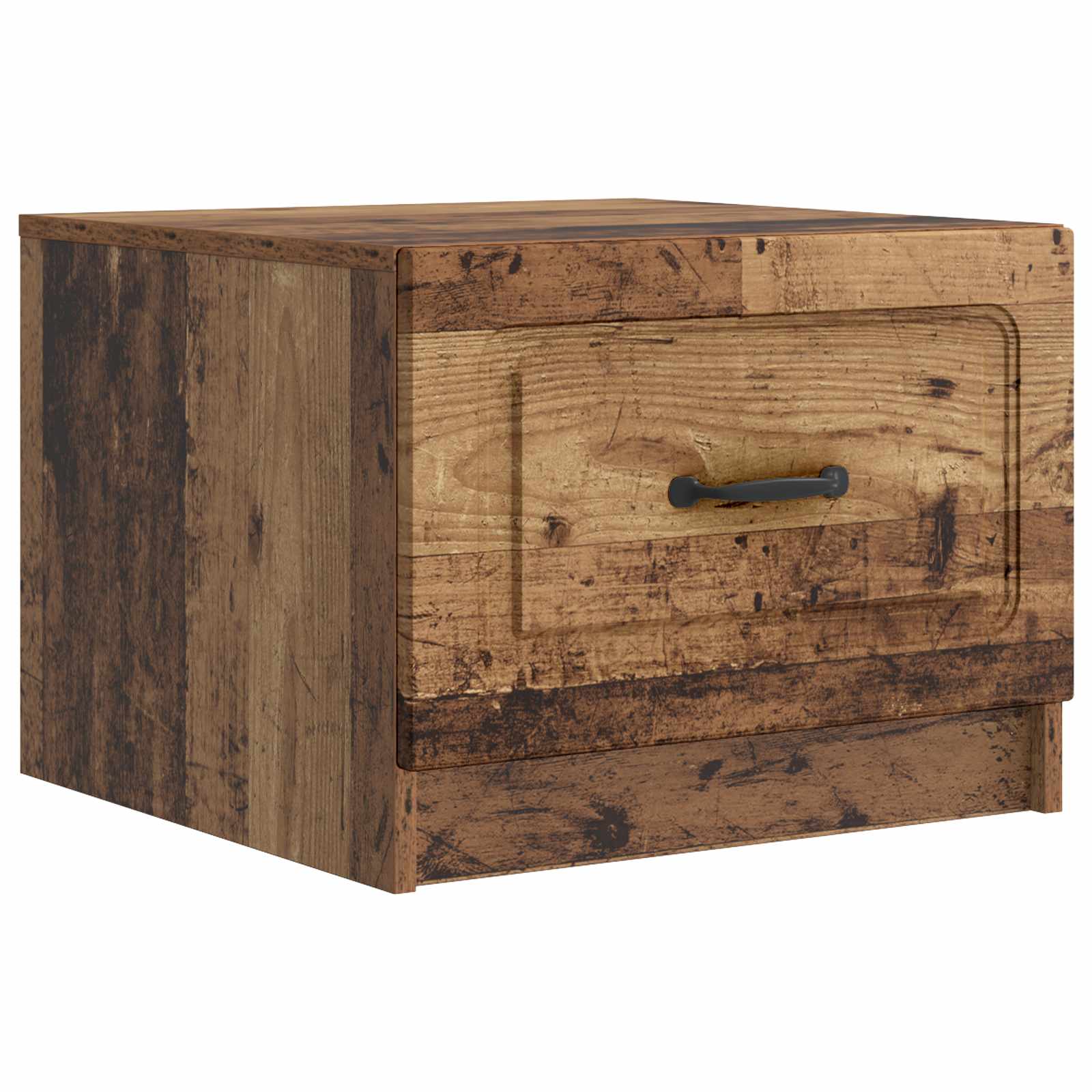 vidaXL Salontafel met lade Zwart 49 x 50 x 37 cm Bewerkt hout