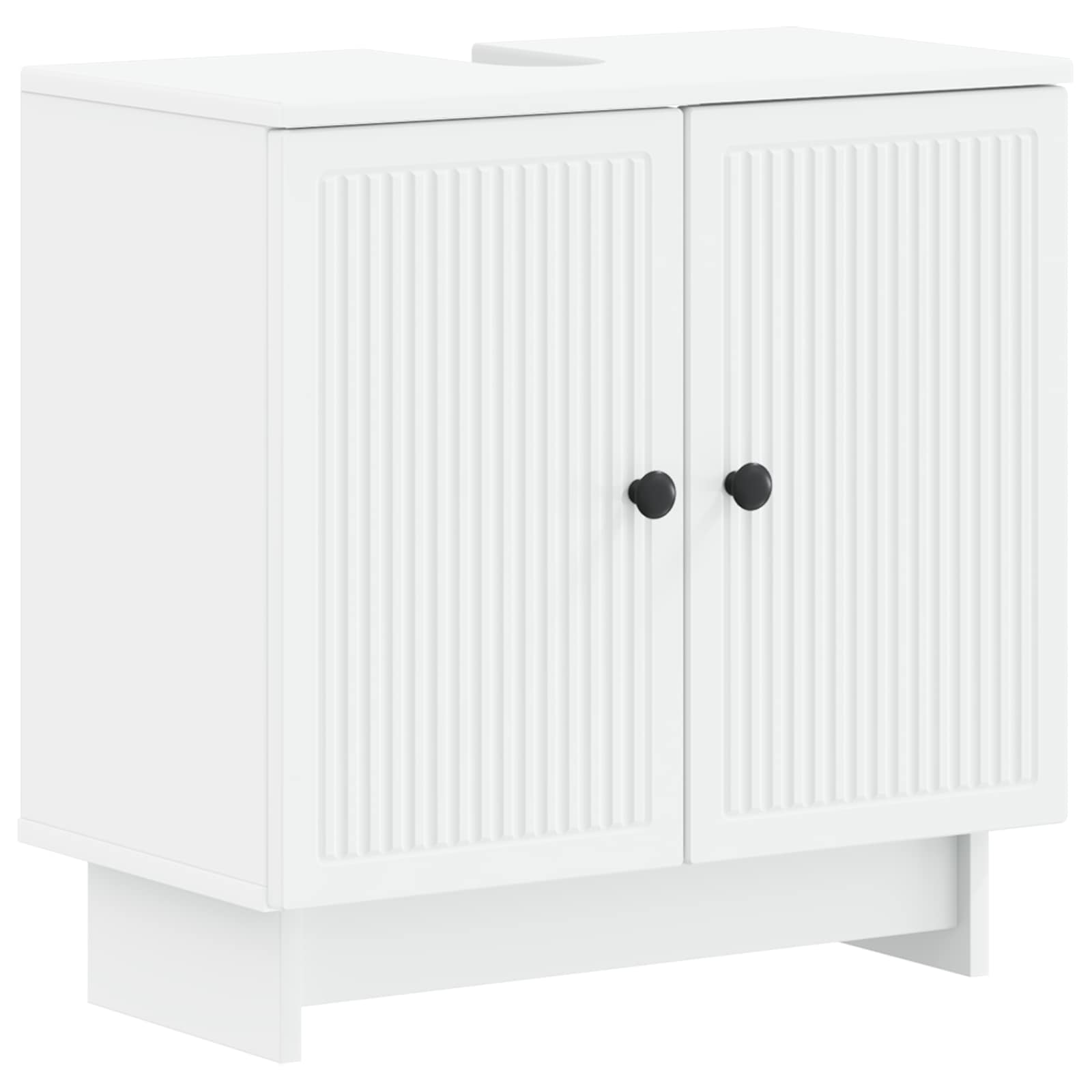 vidaXL Badkamer wastafelkast UTRECHT Wit 59,5 x 31,5 x 59 cm