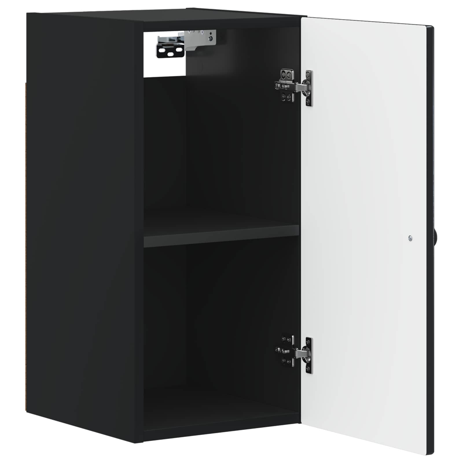 vidaXL Badkamer wandkast EDE Wit 30 x 31 x 59 cm Bewerkt hout