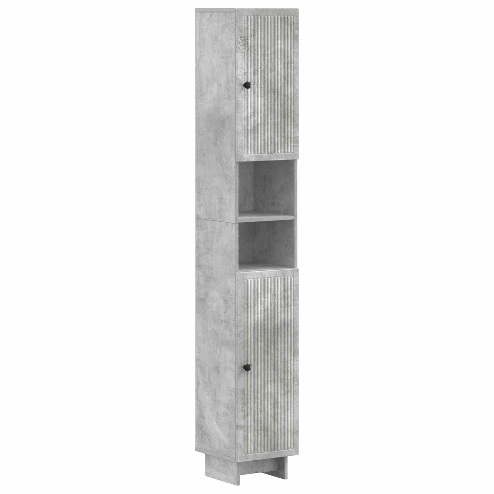 vidaXL Badkamerkast met Open Plank EDE Wit 30 x 31 x 190 cm