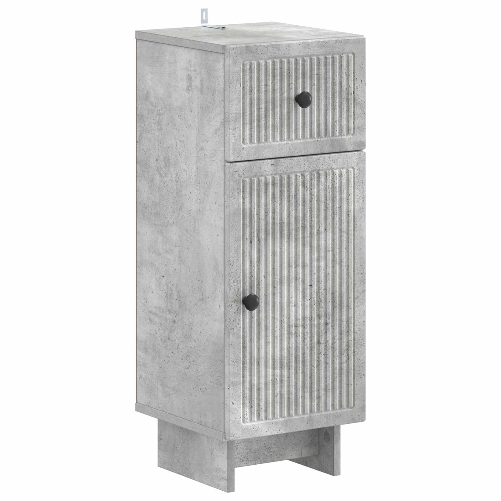 vidaXL Badkamer Opbergkast EDE Wit 30 x 31 x 80 cm Bewerkt hout
