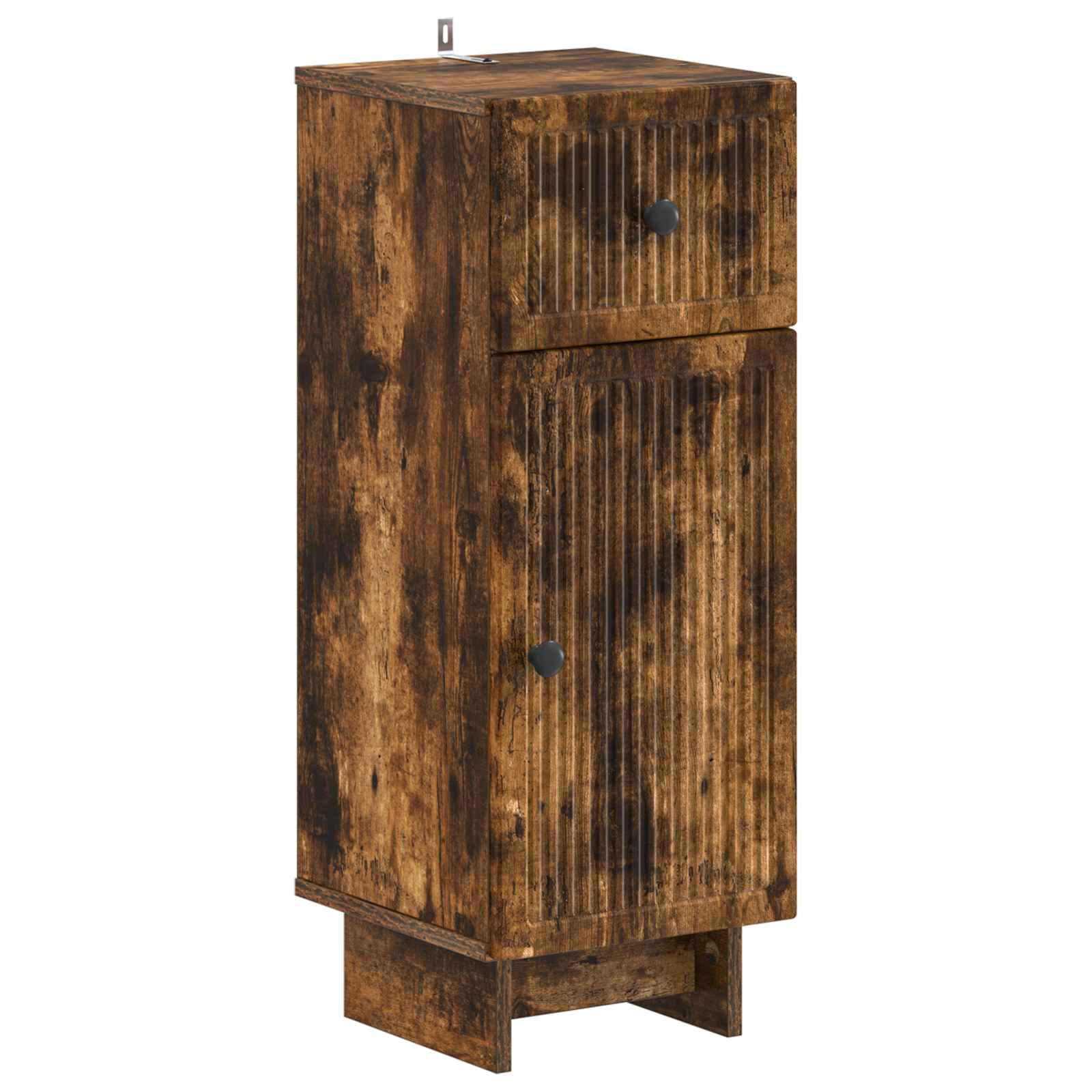 vidaXL Badkamer Opbergkast EDE Wit 30 x 31 x 80 cm Bewerkt hout