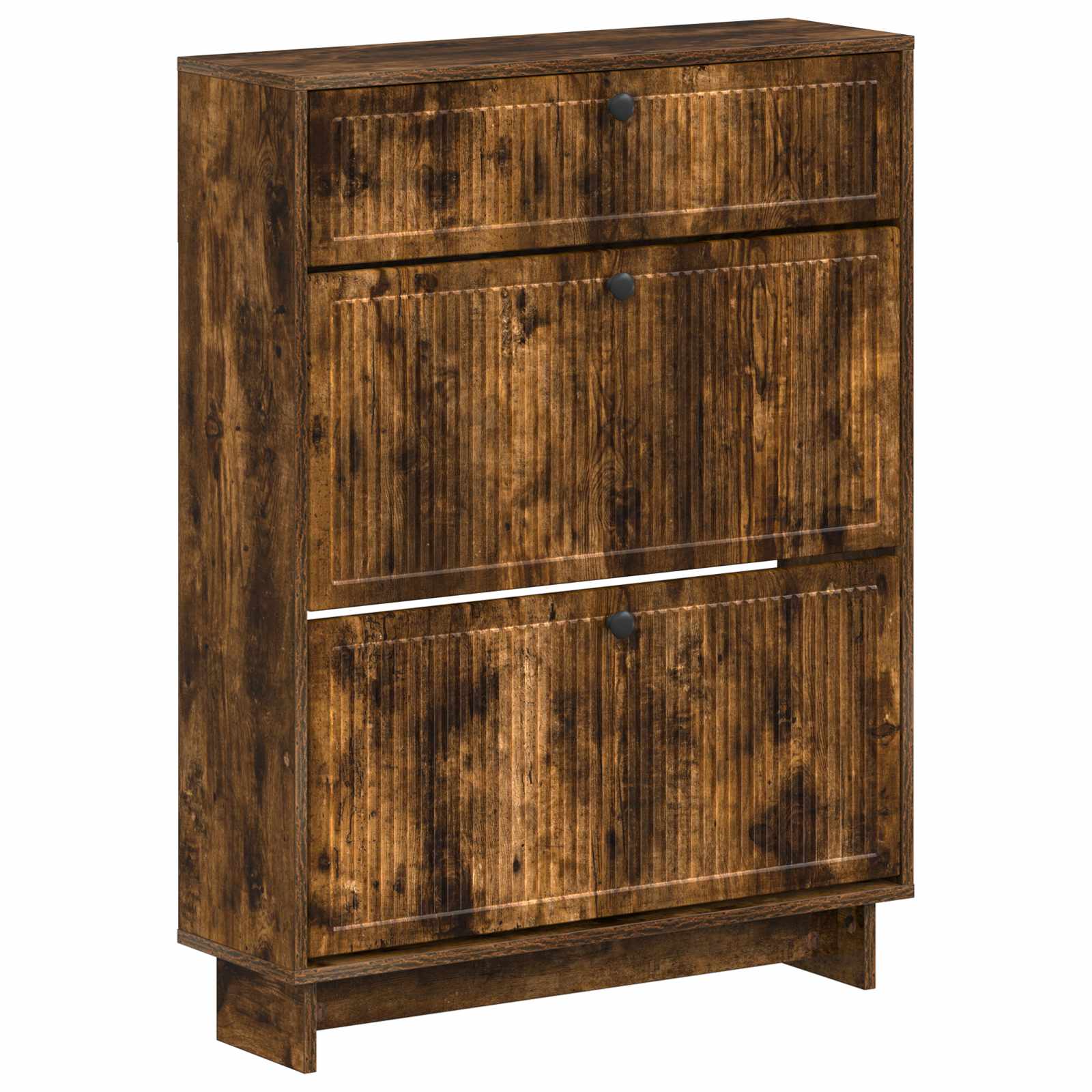 vidaXL Schoenenkast EDE 78 x 24 x 103 cm Bewerkt hout Wit