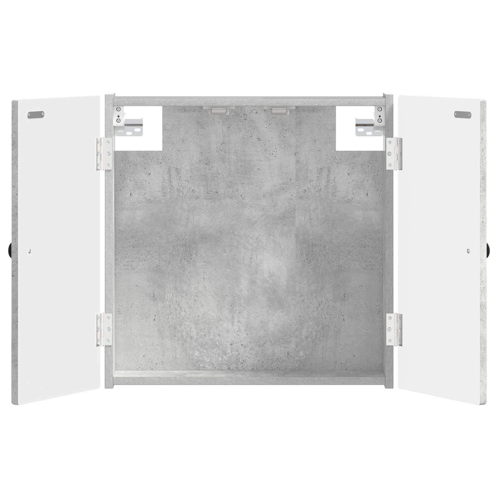 vidaXL Dartbord Kabinet EDE Wit 52,5 x 10,5 x 53,5 cm Bewerkt hout