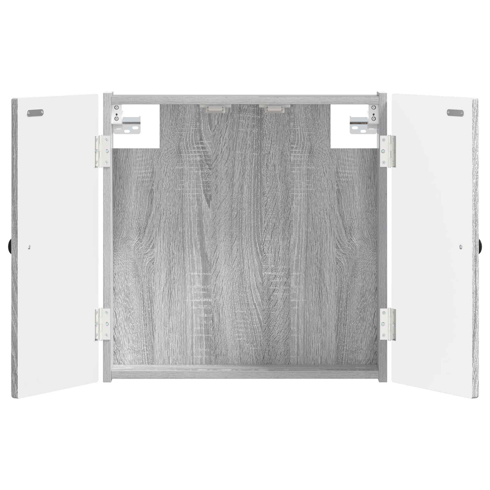 vidaXL Dartbord Kabinet EDE Wit 52,5 x 10,5 x 53,5 cm Bewerkt hout