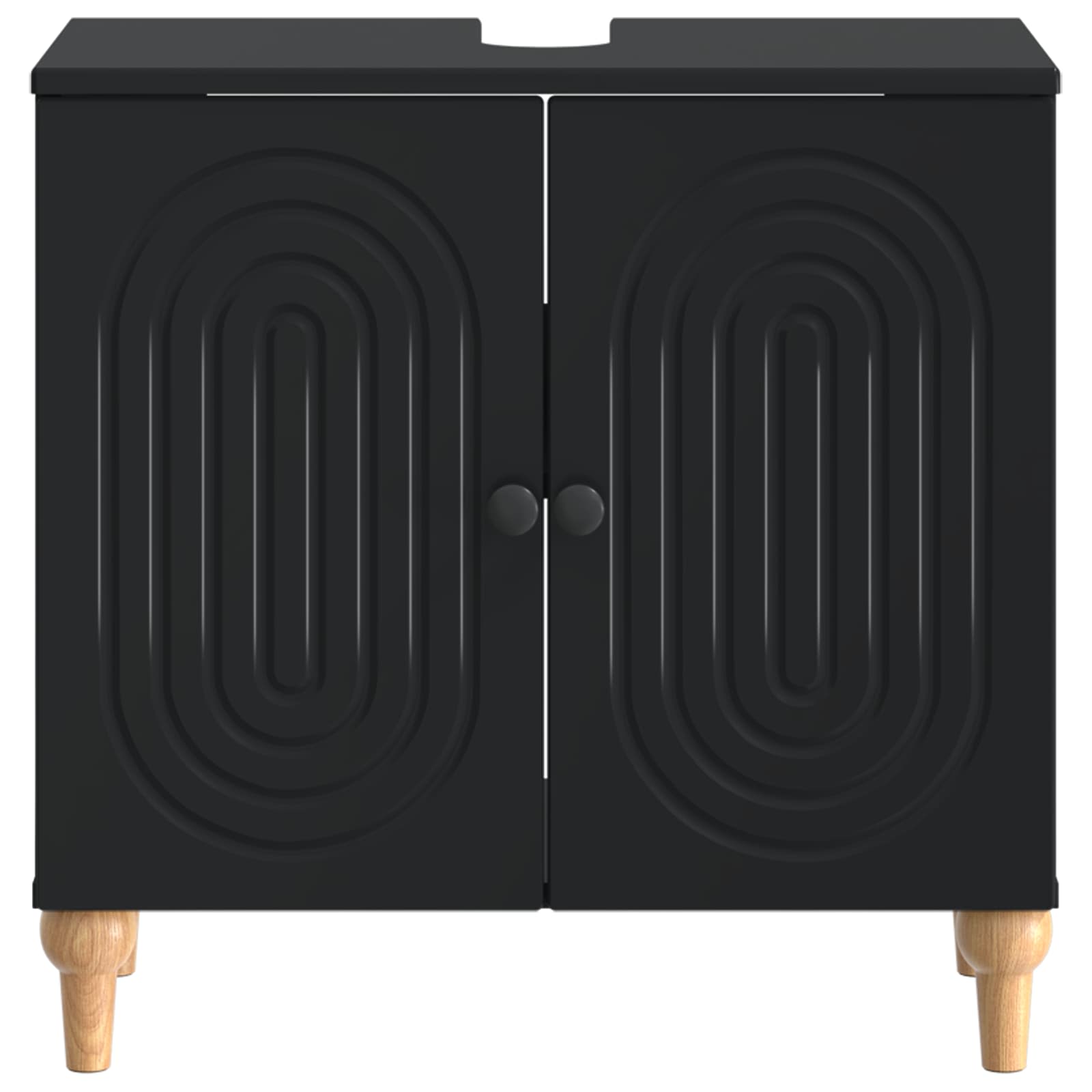 vidaXL Badkamer wastafelkast ALKMAAR Wit 59,5 x 31,5 x 59 cm