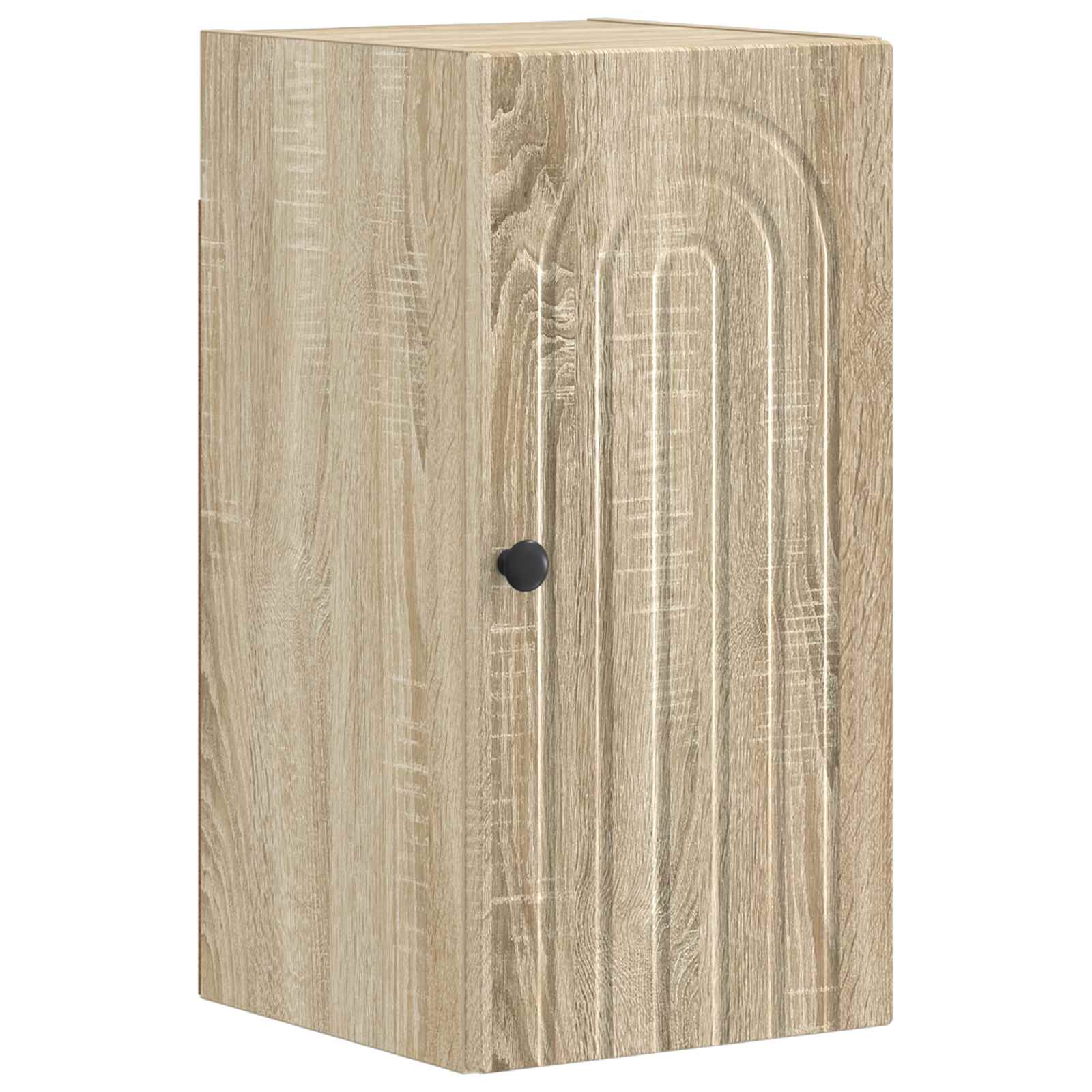 vidaXL Badkamer wandkast ALKMAAR Wit 30 x 31 x 59 cm Bewerkt hout