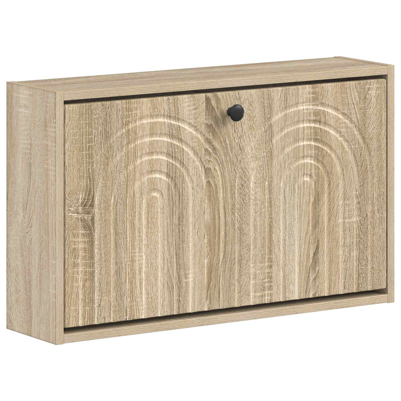 vidaXL Wandgemonteerde Schoenkast ALKMAAR 71 x 17 x 43 cm Bewerkt hout