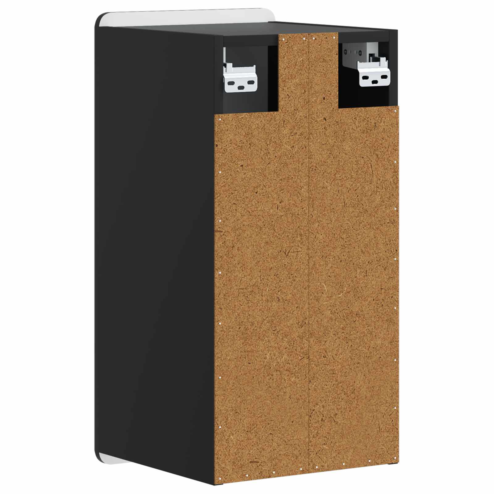 vidaXL Badkamer wandkast ZWOLLE Wit 30 x 31 x 63 cm Bewerkt hout