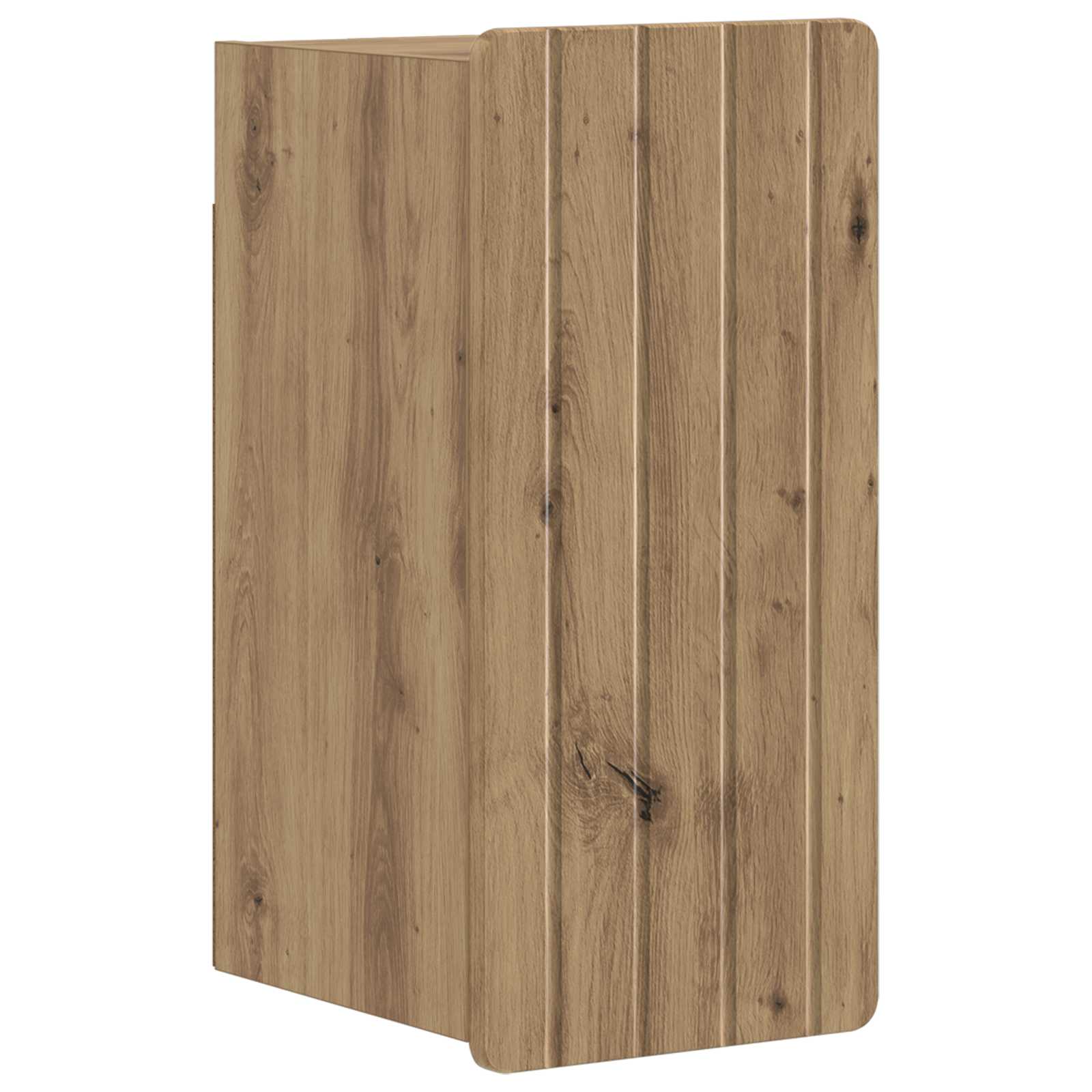 vidaXL Badkamer wandkast ZWOLLE Wit 30 x 31 x 63 cm Bewerkt hout