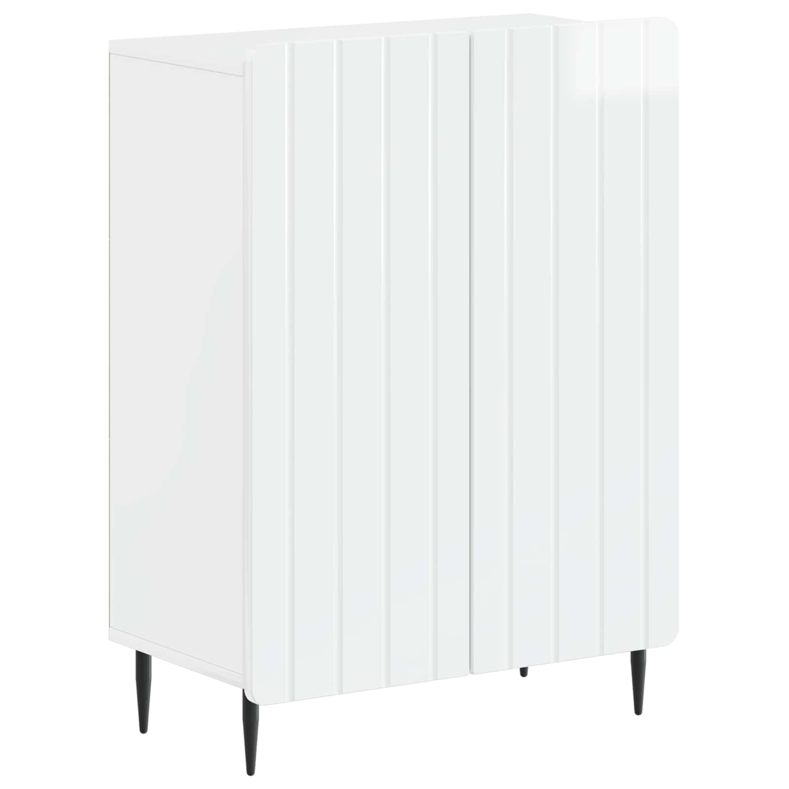 vidaXL Badkamer Opbergkast ZWOLLE Wit 59,5 x 31 x 79,5 cm Bewerkt hout