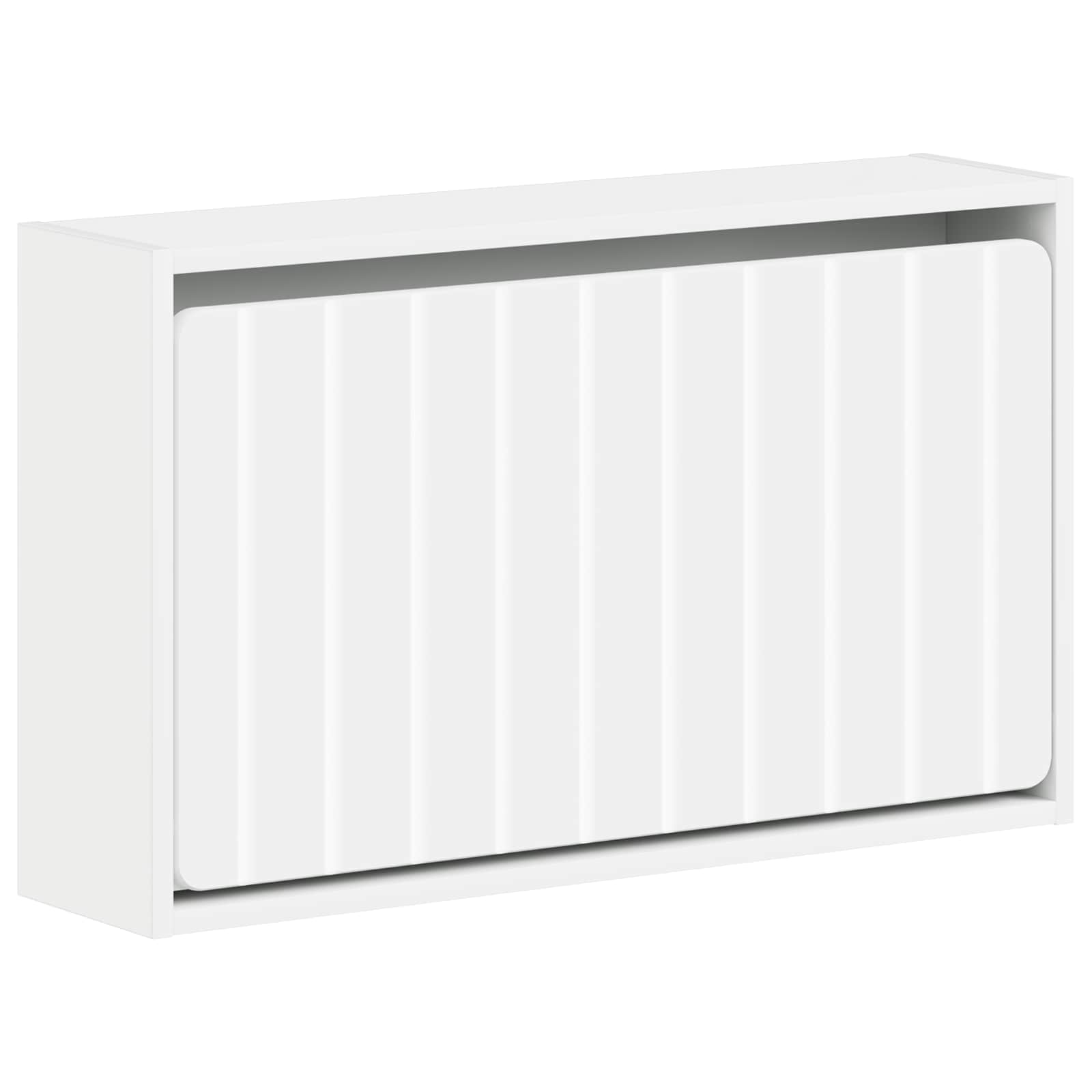 vidaXL Wandgemonteerde Schoenkast ZWOLLE 71 x 17 x 43 cm Bewerkt hout