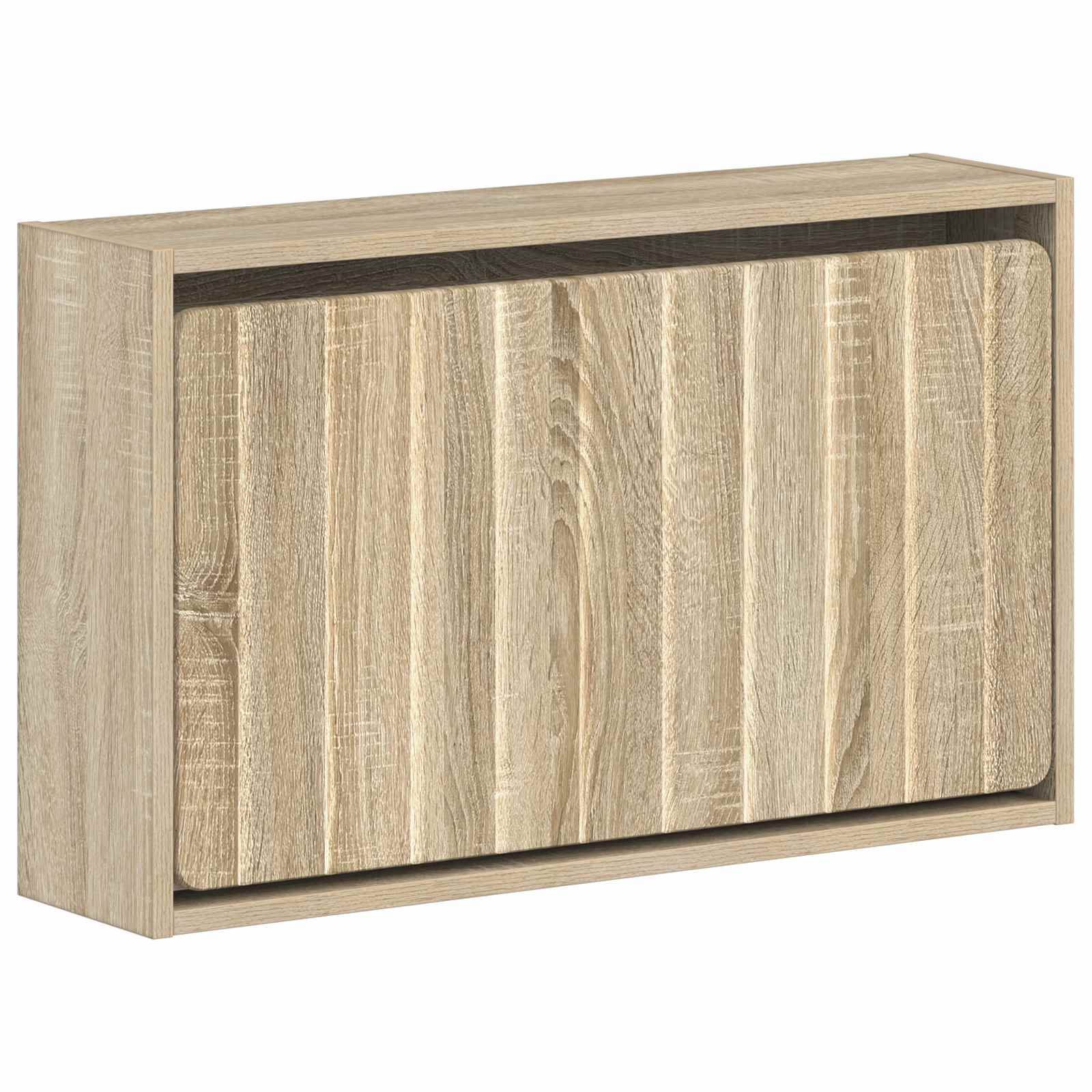 vidaXL Wandgemonteerde Schoenkast ZWOLLE 71 x 17 x 43 cm Bewerkt hout