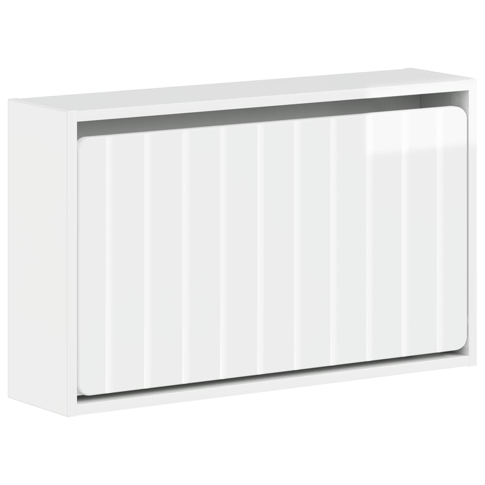 vidaXL Wandgemonteerde Schoenkast ZWOLLE 71 x 17 x 43 cm Bewerkt hout