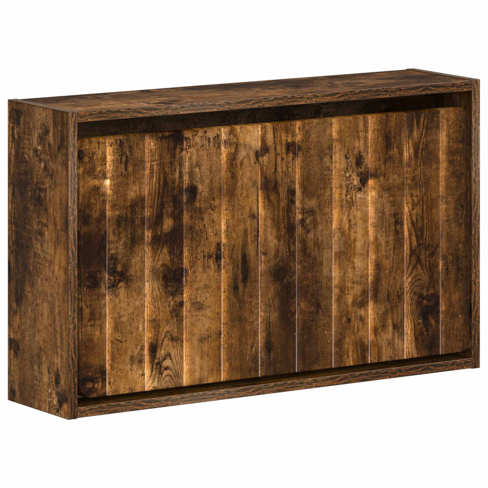 vidaXL Wandgemonteerde Schoenkast ZWOLLE 71 x 17 x 43 cm Bewerkt hout