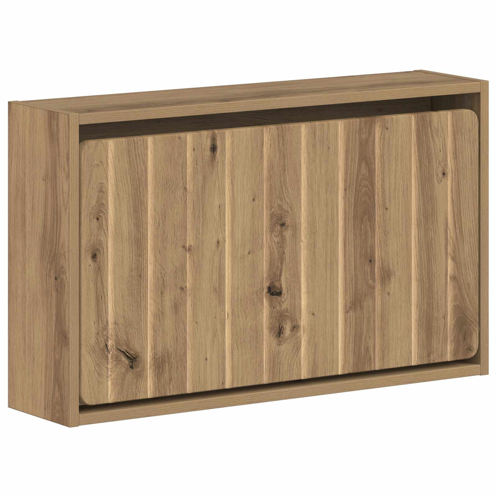 vidaXL Wandgemonteerde Schoenkast ZWOLLE 71 x 17 x 43 cm Bewerkt hout