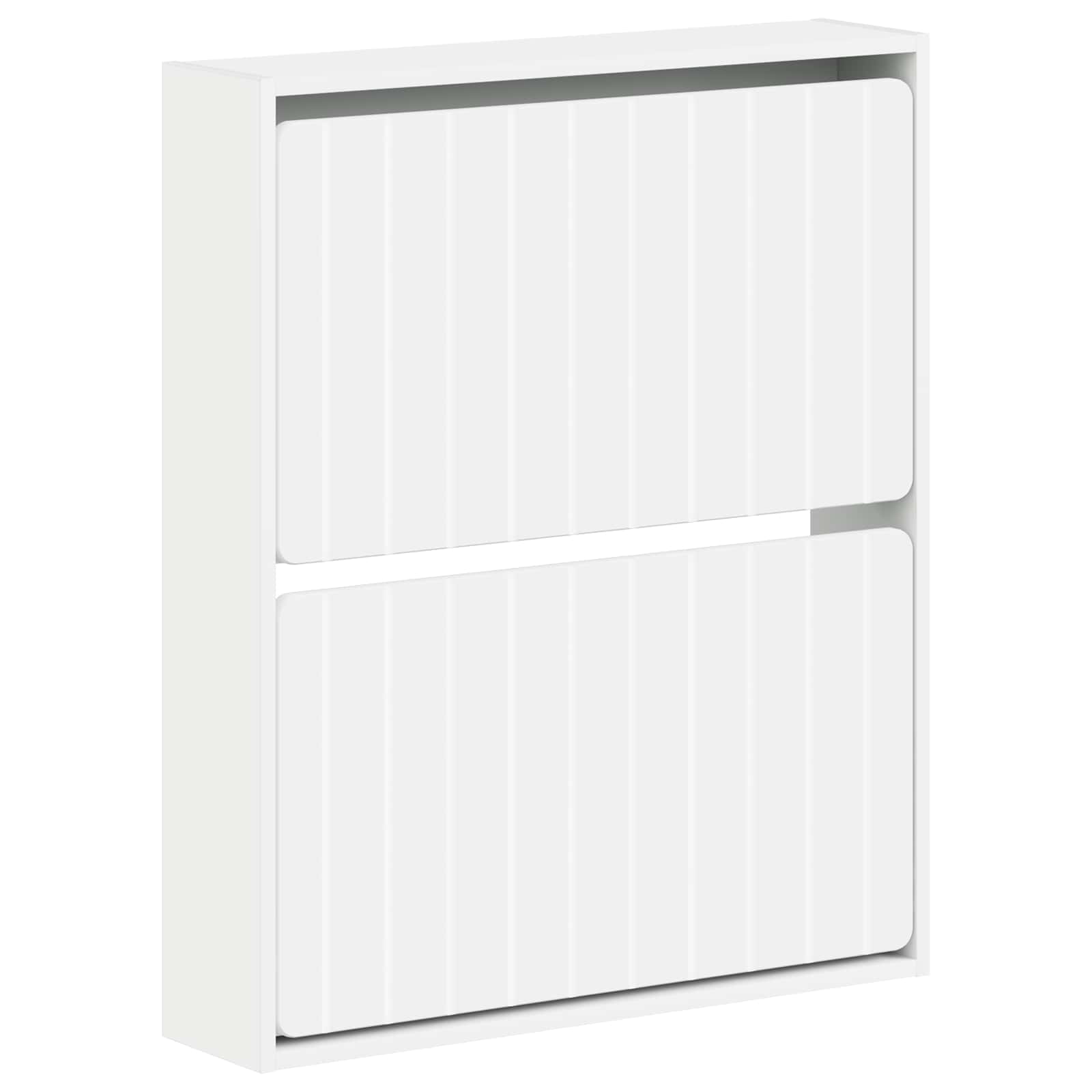 vidaXL Wandgemonteerde Schoenkast ZWOLLE 71 x 17 x 86 cm Bewerkt hout