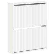 vidaXL Wandgemonteerde Schoenkast ZWOLLE 71 x 17 x 86 cm Bewerkt hout