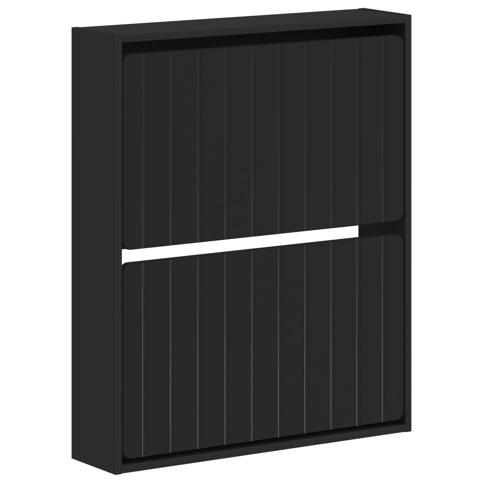 vidaXL Wandgemonteerde Schoenkast ZWOLLE 71 x 17 x 86 cm Bewerkt hout