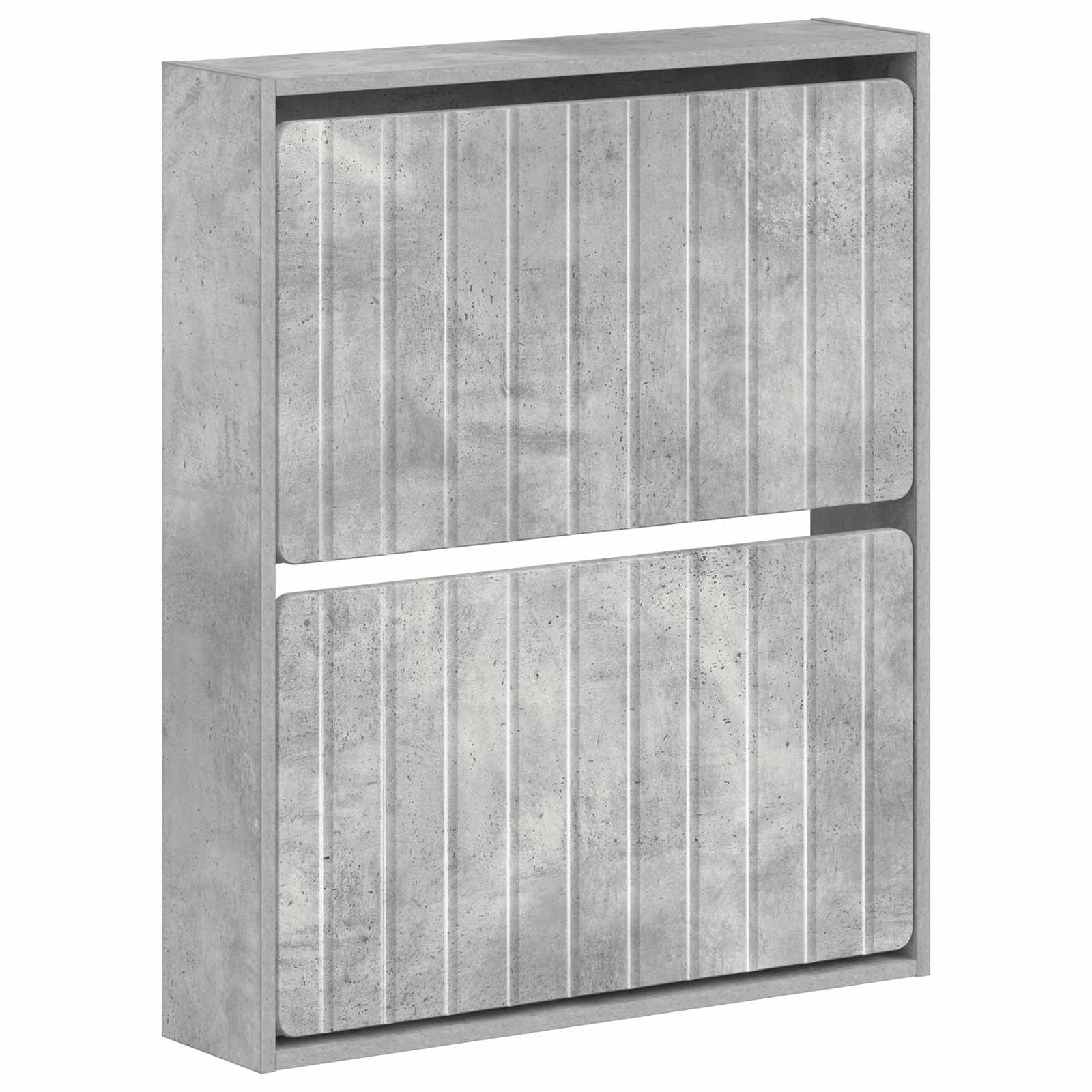 vidaXL Wandgemonteerde Schoenkast ZWOLLE 71 x 17 x 86 cm Bewerkt hout