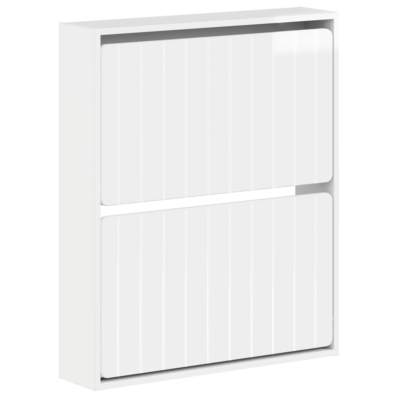 vidaXL Wandgemonteerde Schoenkast ZWOLLE 71 x 17 x 86 cm Bewerkt hout