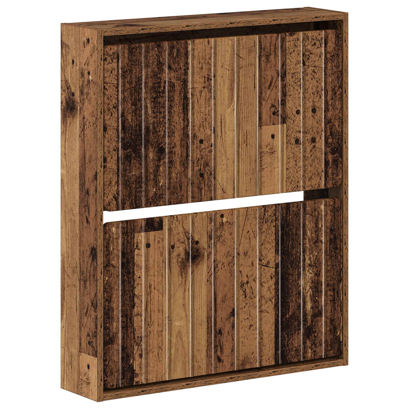 vidaXL Wandgemonteerde Schoenkast ZWOLLE 71 x 17 x 86 cm Bewerkt hout