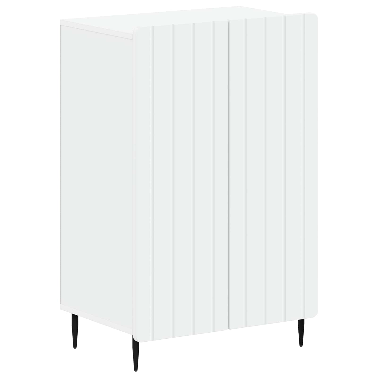 vidaXL Schoenenkast ZWOLLE 59,5 x 39,5 x 91,5 cm Bewerkt hout Wit