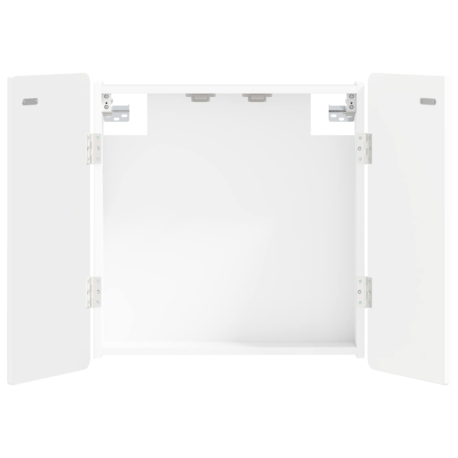 vidaXL Dartbord Kabinet ZWOLLE Wit 52,5 x 10,5 x 57,5 cm Bewerkt hout