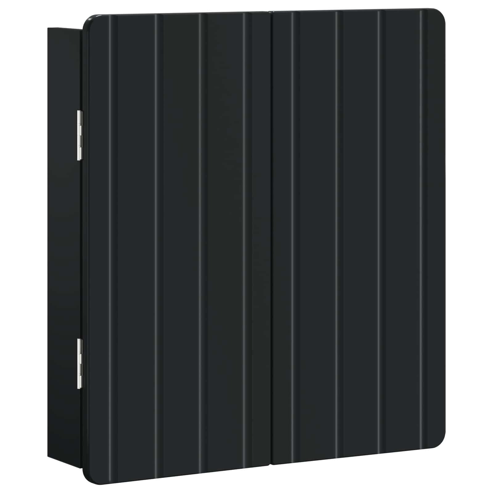 vidaXL Dartbord Kabinet ZWOLLE Wit 52,5 x 10,5 x 57,5 cm Bewerkt hout