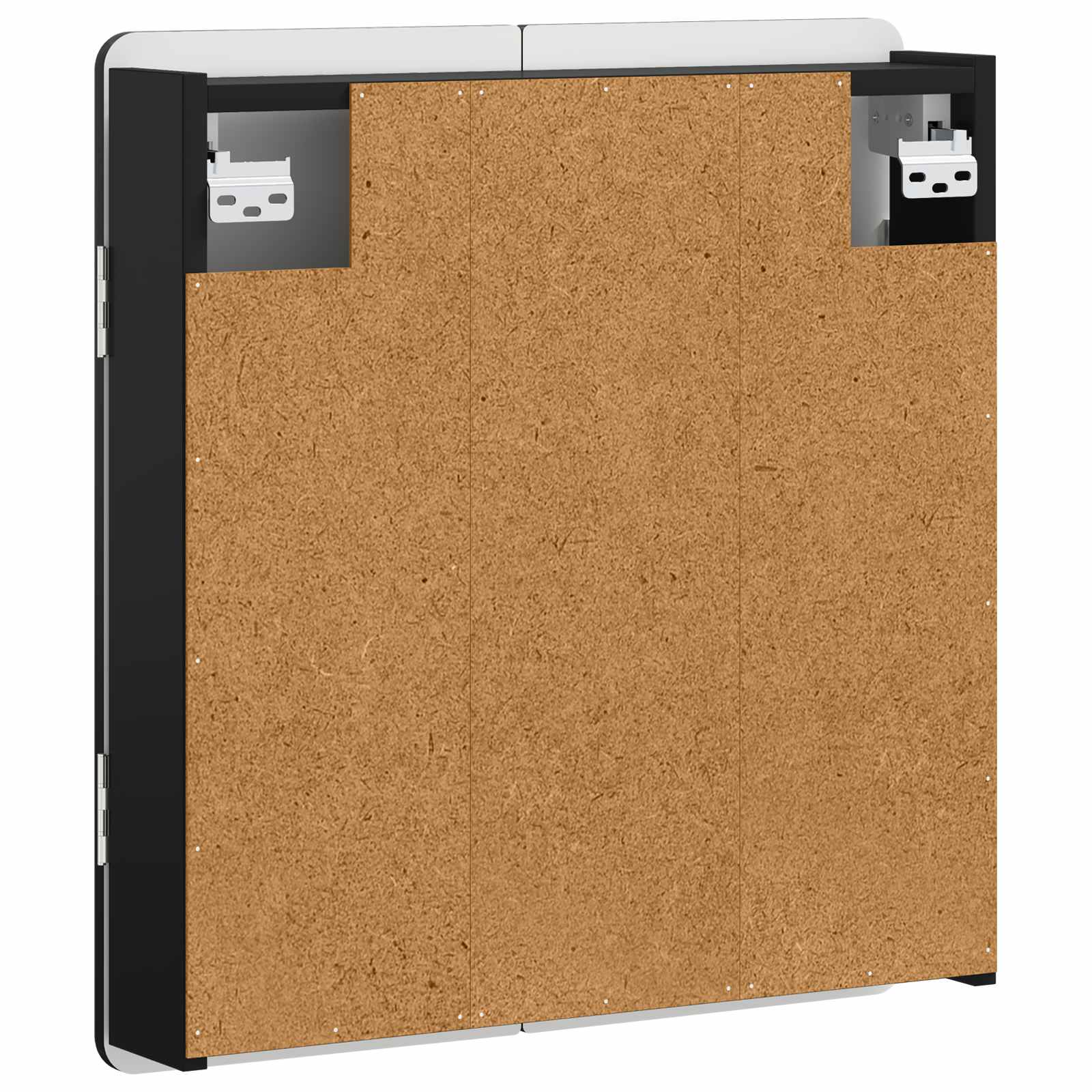 vidaXL Dartbord Kabinet ZWOLLE Wit 52,5 x 10,5 x 57,5 cm Bewerkt hout