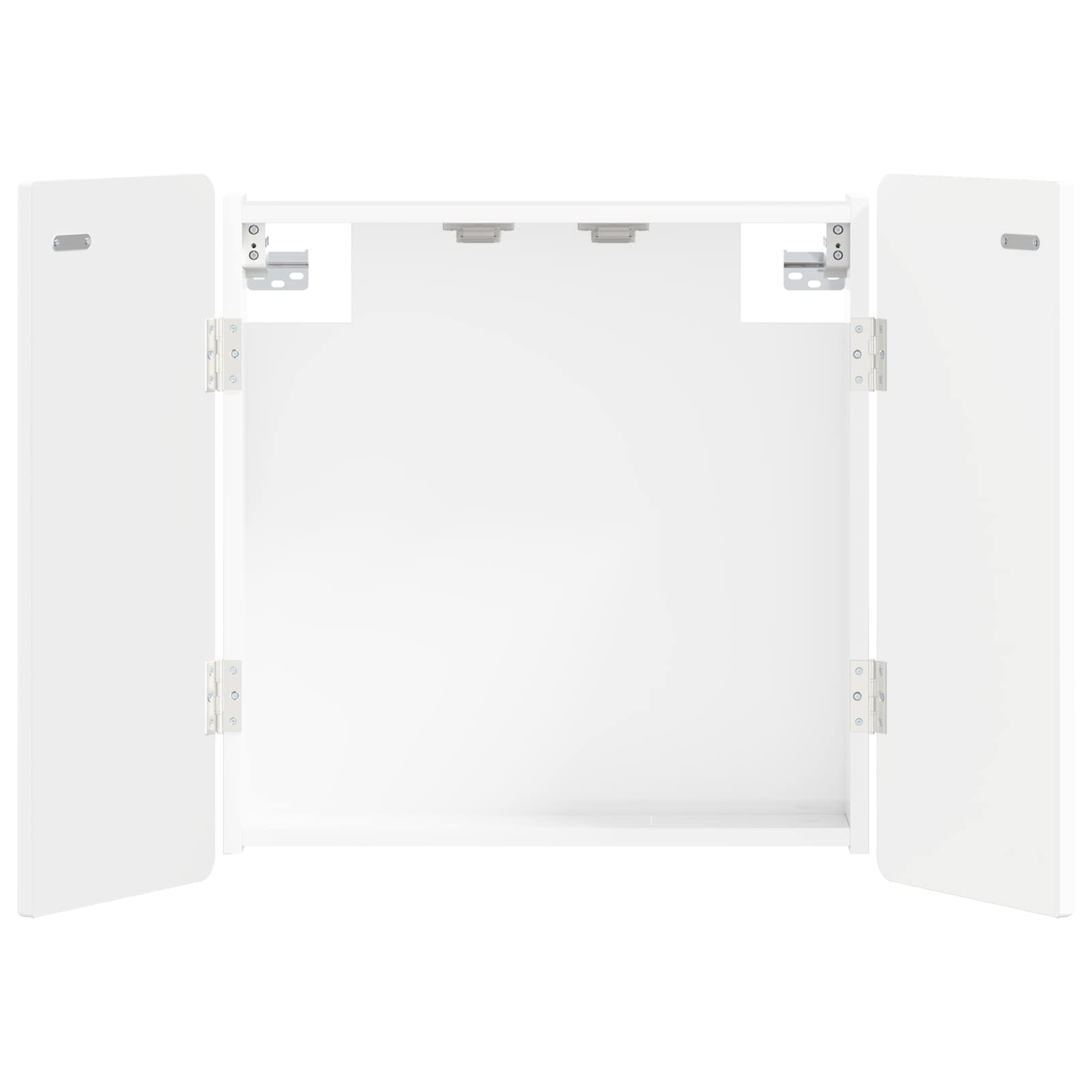 vidaXL Dartbord Kabinet ZWOLLE Wit 52,5 x 10,5 x 57,5 cm Bewerkt hout