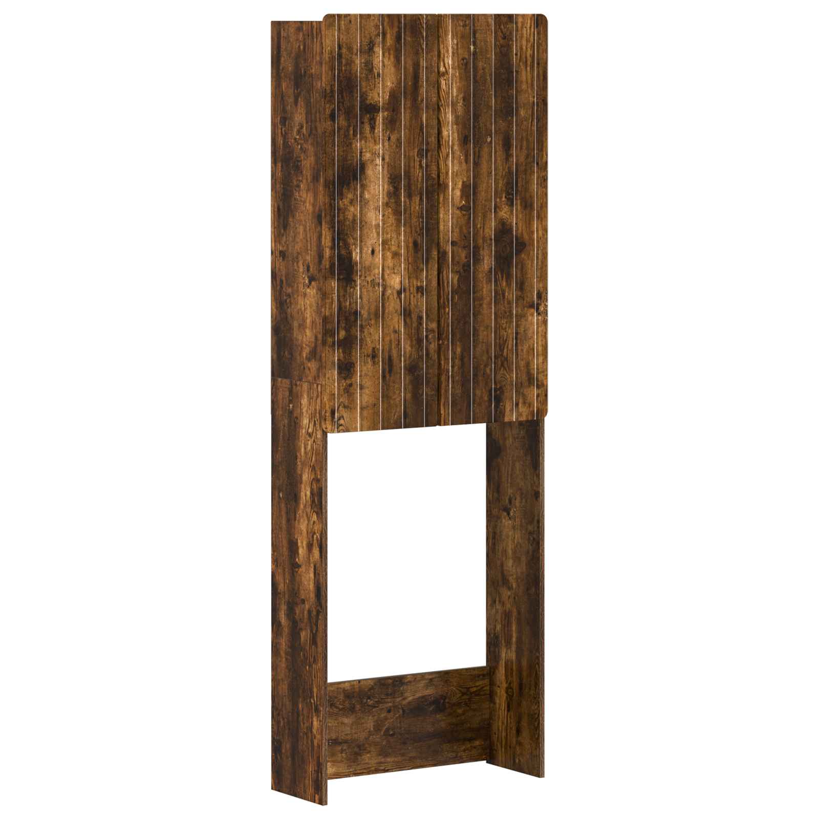 vidaXL Toiletkast ZWOLLE Wit 66 x 25,5 x 190 cm Bewerkt hout